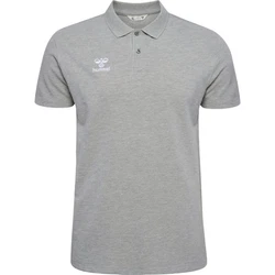 hummel Poloshirt Regular Fit mit klassischem Umlegekragen (7926) Grau (7926)