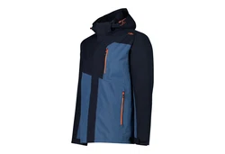 CMP Doppeljacke MAN JACKET ZIP HOOD DETACHABLE INN. Gre/Blau