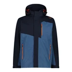 CMP Doppeljacke MAN JACKET ZIP HOOD DETACHABLE INN. Gre/Blau