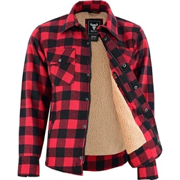 Thermohemd Trend529-Hemd Gefttert Lumberjack Flanellhemd Arbeitshemd Holzfllerhemd winter