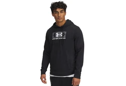 Under Armour Kapuzenpullover Rival Terry Logo Hood (1390141) Schwarz/Rot
