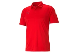PUMA T-Shirt teamLIGA Sideline Polo Rot