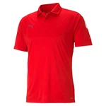PUMA T-Shirt teamLIGA Sideline Polo Rot