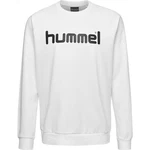 hummel Pullover Go Cotton Logo Sweatshirt Weiß (7250/203515)