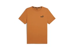 PUMA T-Shirt Essentials Small Logo Tee Orange/Braun