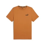 PUMA T-Shirt Essentials Small Logo Tee Orange/Braun