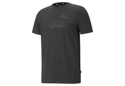 CARE OF BY PUMA Essentials Heather Tee dunkelgrau / schwarz (586736)