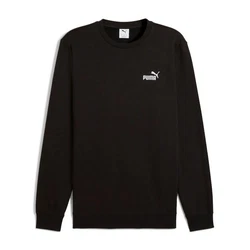 PUMA Fleecepullover ESS Small No. 1 Logo Crew Schwarz