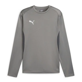 PUMA teamGOAL Training Sweatshirt Grau/Dunkelgrau/Silber PUMA teamGOAL Training Sweatshirt Grau/Dunkelgrau/Silber