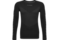 Hummel Base Layer T-Shirt grau/schwarz