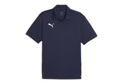 PUMA Poloshirt teamGOAL Polo Dunkelblau