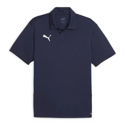 PUMA Poloshirt teamGOAL Polo Dunkelblau