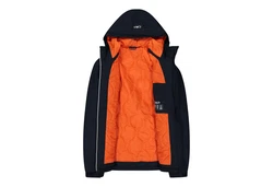 CMP Jacke Man Jacket Fix Hood blau