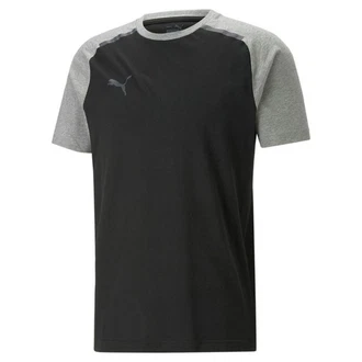 PUMA T-Shirt teamCUP Casuals Tee (657992) Dunkelgrau/Grau PUMA T-Shirt teamCUP Casuals Tee (657992) Dunkelgrau/Grau