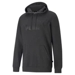 PUMA Sportsweatshirt ESS BIG LOGO HOODIE Dunkelgrau/Grau/Hellgrau