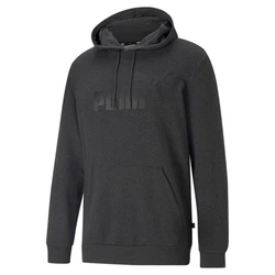 PUMA Sportsweatshirt ESS BIG LOGO HOODIE Dunkelgrau/Grau/Hellgrau