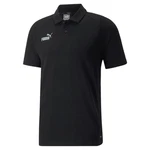 PUMA Poloshirt teamFINAL Casuals Polo schwarz