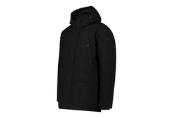 CMP Herren Jacke MAN LONG JACKET FIX HOOD 34K0157 schwarz