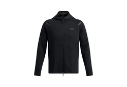 Under Armour Herren Kapuzenjacke UA Unstoppable Flc FZ HD (1389352) Rot/Grau/Dunkelblau/Schwarz