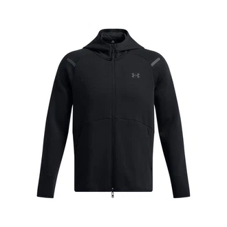 Under Armour Herren Kapuzenjacke UA Unstoppable Flc FZ HD (1389352) Rot/Grau/Dunkelblau/Schwarz