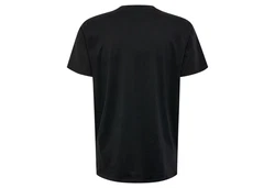 hummel T-Shirt Rundhalsausschnitt gesticktes Logo Regular fit (7924) Schwarz (7924)