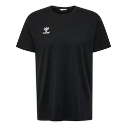 hummel T-Shirt Rundhalsausschnitt gesticktes Logo Regular fit (7924) Schwarz (7924)