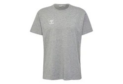 hummel T-Shirt Rundhalsausschnitt gesticktes Logo Regular fit (7924) Grau/Hellgrau/Dunkelgrau