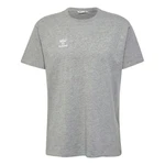 hummel T-Shirt Rundhalsausschnitt gesticktes Logo Regular fit (7924) Grau/Hellgrau/Dunkelgrau