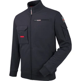 Wrth MODYF Sweatjacke Dynamic ohne Kapuze fr Handwerker Vielseitig Arbeits-Sweatjacke fr Herren
