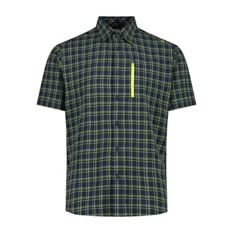 CMP Herren Hemd MAN SHIRT blau/lime (34S6217)