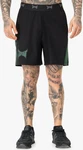 TAPOUT Shorts Training Short Dunkelgrün/Schwarz/Grün