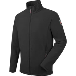 Würth MODYF Fleecejacke Peter Schwarz/Dunkelgrau/Grau/Rot/Hellgrau