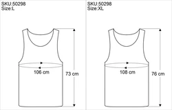 Guru-Shop Tanktop Tank Top mit psychodelischem Druck Grün/Dunkelgrün/Lila/Rot/Braun