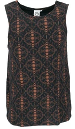Tanktop Tank Top mit psychodelischem Druck, Goa Shirt -.. Ethno Style, Goa Style, Festival, alternative Bekleidung