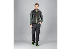 Würth MODYF Blouson Stretch Evolution Hybridjacke Schwarz/Grün