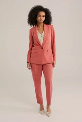 WE Fashion Anzughose Rot/Orange/Rosa