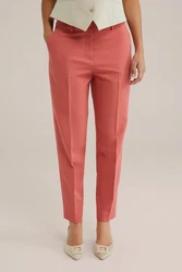 WE Fashion Anzughose Rot/Orange/Rosa
