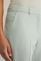WE Fashion Anzughose Hellgrün/Khaki/Grün