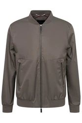 bugatti Blouson mit Collegekragen Grau/Khaki/Braun/Dunkelgrün/Dunkelgrau/Hellgrau