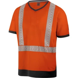 Wrth MODYF Warnschutz-Shirt Fluo Professionelles Warnschutz T-Shirt fr Handwerker