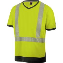 Wrth MODYF Warnschutz-Shirt Fluo Professionelles Warnschutz T-Shirt fr Handwerker