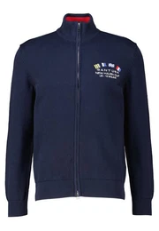 Strickjacke Herren Strickjacke NAUTICAL FLAGS Regular Fit (1-tlg)