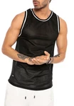 RedBridge Tanktop Arlington Mesh Schwarz