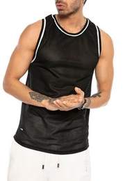 Muscleshirt Mesh Tanktop Atmungsaktives Sportshirt fr Training und Freizeit Schnelltrocknend