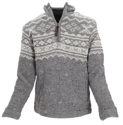 Guru-Shop Strickjacke Wollpullover 