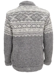 Guru-Shop Strickjacke Wollpullover 
