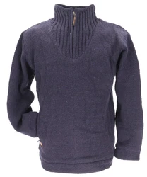 Guru-Shop Strickjacke Wollpullover 