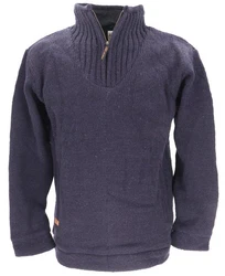 Guru-Shop Strickjacke Wollpullover 