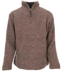 Guru-Shop Strickjacke Wollpullover 