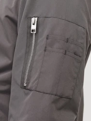 Jack & Jones Blouson JJERUSH BOMBER NOOS Grau/Dunkelgrau/Hellgrau/Dunkelgrün/Braun